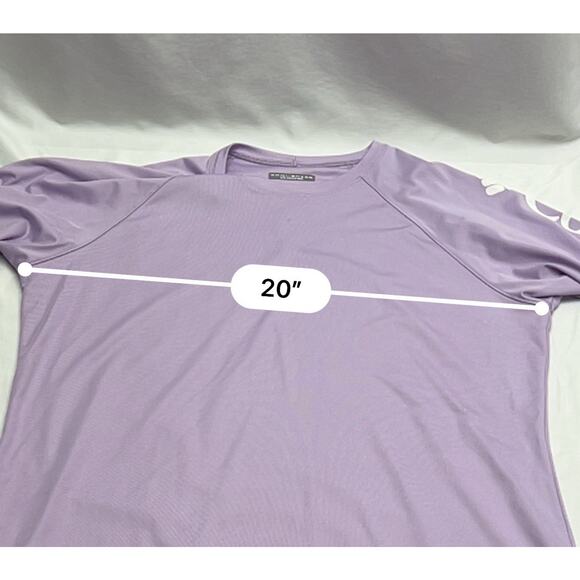 Columbia PFG Omni-Shade Base Layer Long Sleeve Shirt Top Lavender Women's Size L - Picture 5 of 7